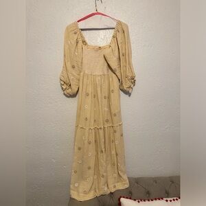 Free people Yellow dress Size M. Only wore once💛